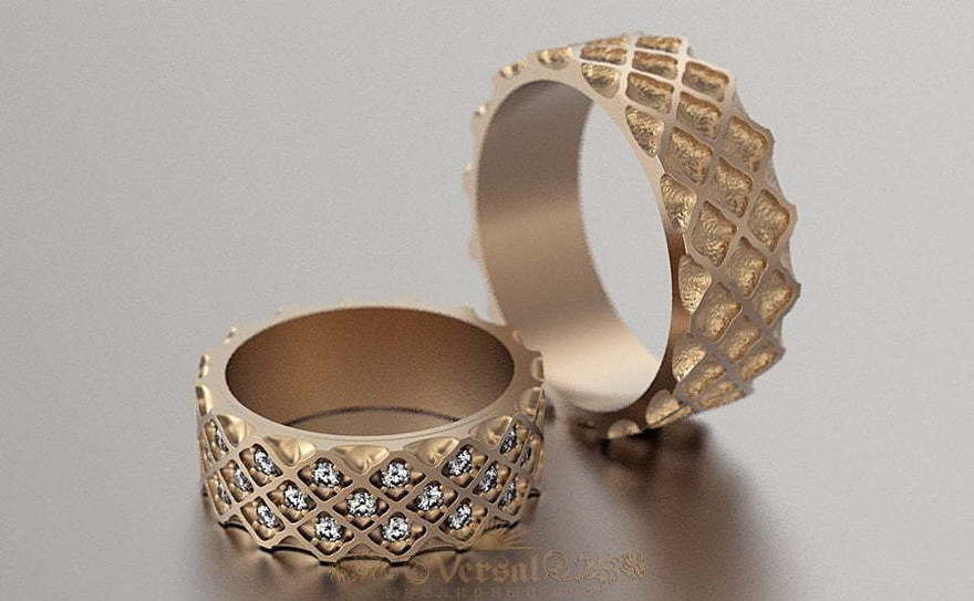 Обручальные кольца VGOK0116 из Розовое (красное) золото от Ювелирный Дом Версаль 1