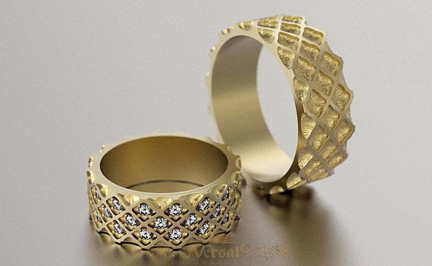 Обручальные кольца VGOK0116 из Желтое золото от Ювелирный Дом Версаль 1