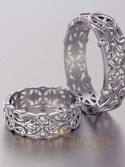 Обручальные кольца VGOK0167 из Белое золото, Платина от Ювелирный Дом Версаль 1