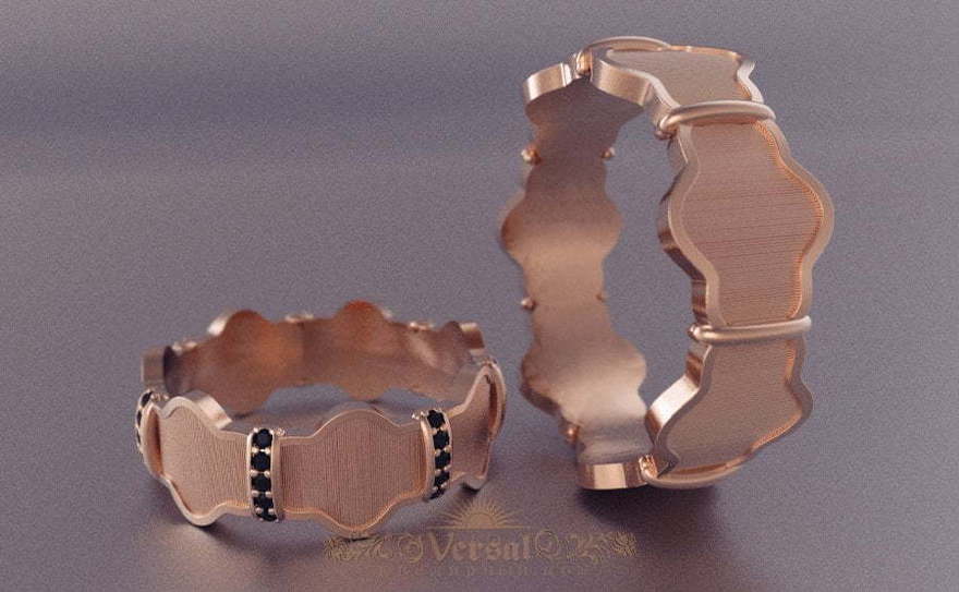 Обручальные кольца VGOK0184 из Розовое (красное) золото от Ювелирный Дом Версаль 1