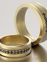 Обручальные кольца VGOK0126 из Желтое золото от Ювелирный Дом Версаль 1