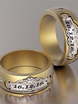 Обручальные кольца VGOK0089 из Желтое золото от Ювелирный Дом Версаль 1
