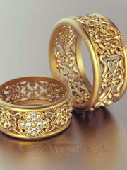 Обручальные кольца VGOK0120 из Желтое золото от Ювелирный Дом Версаль 1