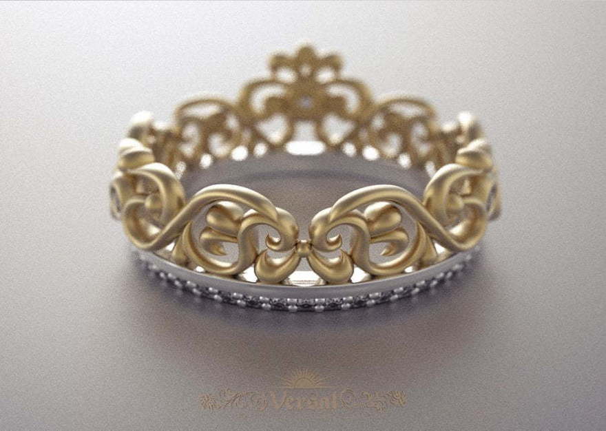 Помолвочное кольцо VGPK0106 из Комбинированные от Ювелирный Дом Версаль 2