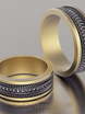 Обручальные кольца VGOK0108 из Комбинированные от Ювелирный Дом Версаль 2