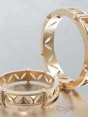 Обручальные кольца VGOK0198 из Розовое (красное) золото от Ювелирный Дом Версаль 1