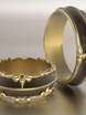 Обручальные кольца VGOK0169 из Комбинированные от Ювелирный Дом Версаль 1