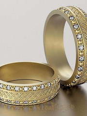 Обручальные кольца VGOK0002 из Желтое золото от Ювелирный Дом Версаль 1