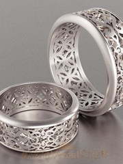 Обручальные кольца VGOK0099 из Белое золото, Платина от Ювелирный Дом Версаль 1