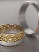 Обручальные кольца VGOK0171 из Комбинированные от Ювелирный Дом Версаль 1