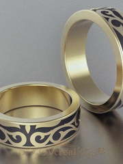 Обручальные кольца VGOK0144 из Желтое золото от Ювелирный Дом Версаль 1