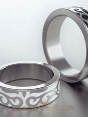 Обручальные кольца VGOK0144 из Белое золото, Платина от Ювелирный Дом Версаль 1