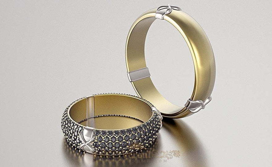 Обручальные кольца VGOK0140 из Желтое золото от Ювелирный Дом Версаль 1