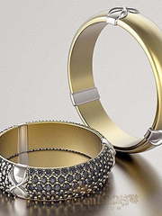 Обручальные кольца VGOK0140 из Желтое золото от Ювелирный Дом Версаль 1