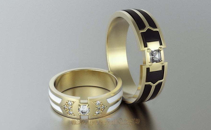 Обручальные кольца VGOK0143 из Желтое золото от Ювелирный Дом Версаль 1