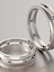Обручальные кольца VGOK0153 из Белое золото, Платина от Ювелирный Дом Версаль 1