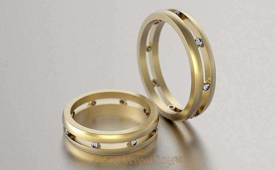Обручальные кольца VGOK0153 из Желтое золото от Ювелирный Дом Версаль 1