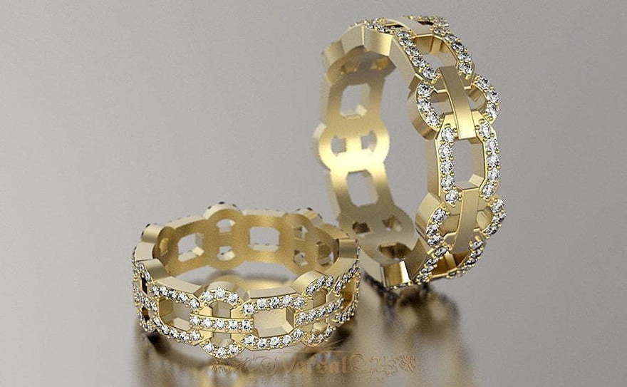 Обручальные кольца VGOK0087 из Желтое золото от Ювелирный Дом Версаль 1