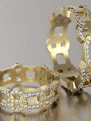 Обручальные кольца VGOK0087 из Желтое золото от Ювелирный Дом Версаль 1