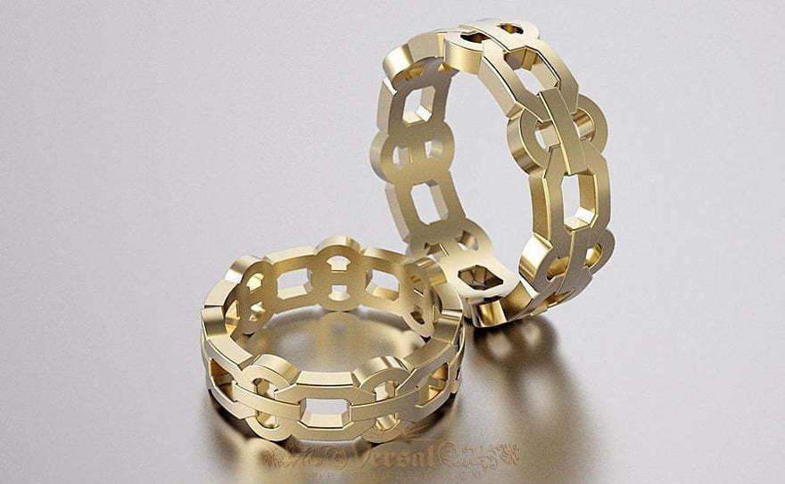 Обручальные кольца VGOK0087 из Желтое золото от Ювелирный Дом Версаль 2