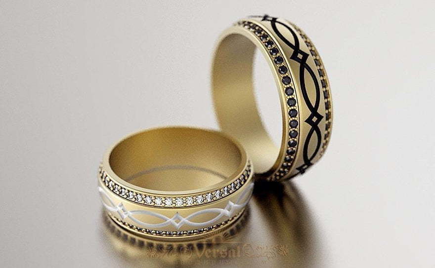 Обручальные кольца VGOK0006 из Желтое золото от Ювелирный Дом Версаль 1