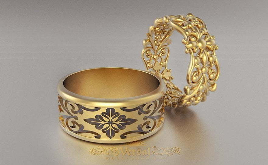 Обручальные кольца VGOK2110 из Желтое золото от Ювелирный Дом Версаль 1