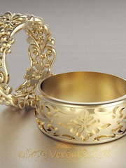 Обручальные кольца VGOK2110 из Желтое золото от Ювелирный Дом Версаль 2