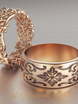Обручальные кольца VGOK2110 из Розовое (красное) золото от Ювелирный Дом Версаль 1