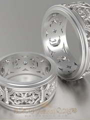 Обручальные кольца VGOK0178 из Белое золото от Ювелирный Дом Версаль 1