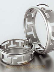 Обручальные кольца VGOK0034 из Белое золото, Платина от Ювелирный Дом Версаль 1