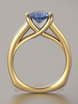 Помолвочное кольцо VGPK0057 из Желтое золото от Ювелирный Дом Версаль 2