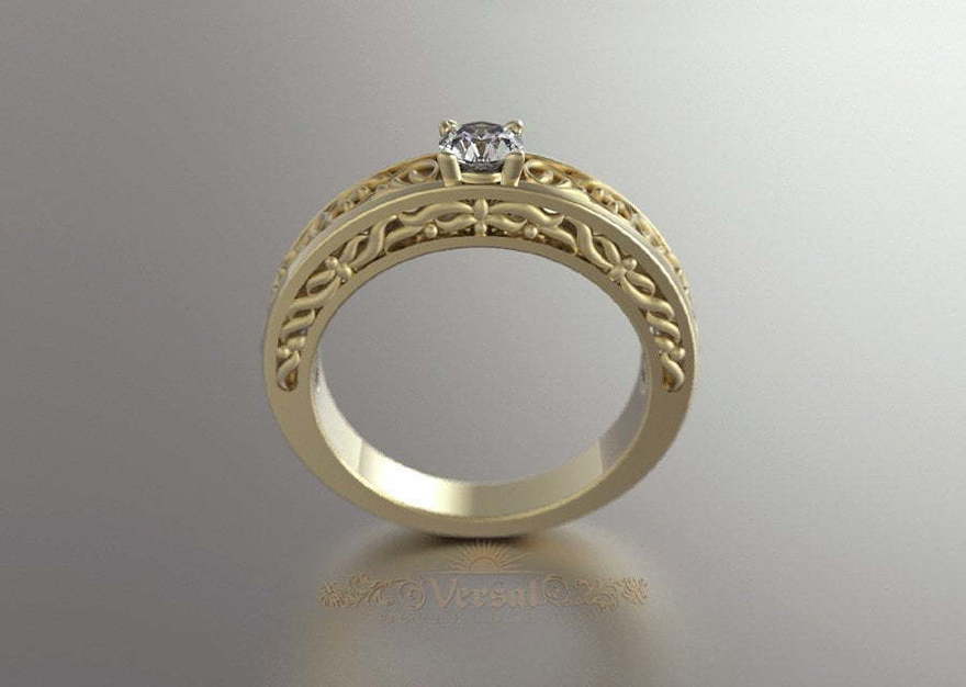 Помолвочные кольца VGPK0099 из Желтое золото от Ювелирный Дом Версаль 1