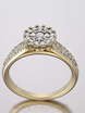 Помолвочное кольцо VGPK0089 из Желтое золото от Ювелирный Дом Версаль 1