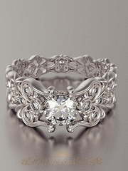 Помолвочное кольцо VGPK0092 из Белое золото от Ювелирный Дом Версаль 1