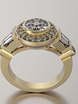 Помолвочное кольцо VGPK0025 из Желтое золото от Ювелирный Дом Версаль 1