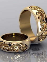 Обручальные кольца VGOK0142 из Желтое золото от Ювелирный Дом Версаль 1