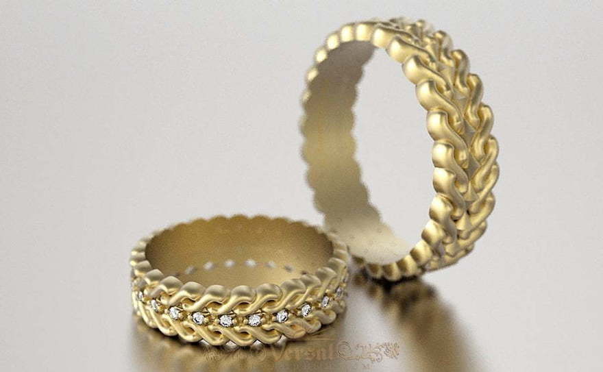 Обручальные кольца VGOK0131 из Желтое золото от Ювелирный Дом Версаль 1