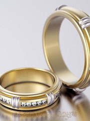 Обручальные кольца VGOK0064 из Желтое золото от Ювелирный Дом Версаль 1