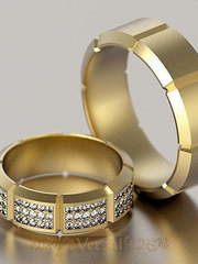 Обручальные кольца VGOK0070 из Желтое золото от Ювелирный Дом Версаль 1