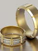 Обручальные кольца VGOK0070 из Желтое золото от Ювелирный Дом Версаль 1