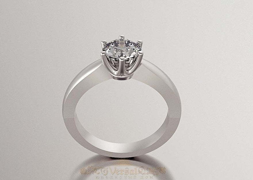 Помолвочное кольцо VGPK0033 из Белое золото от Ювелирный Дом Версаль 1