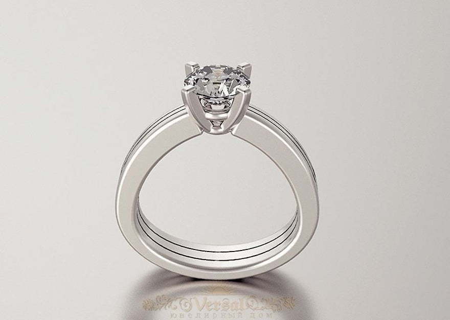 Помолвочное кольцо VGPK0024 из Белое золото от Ювелирный Дом Версаль 1