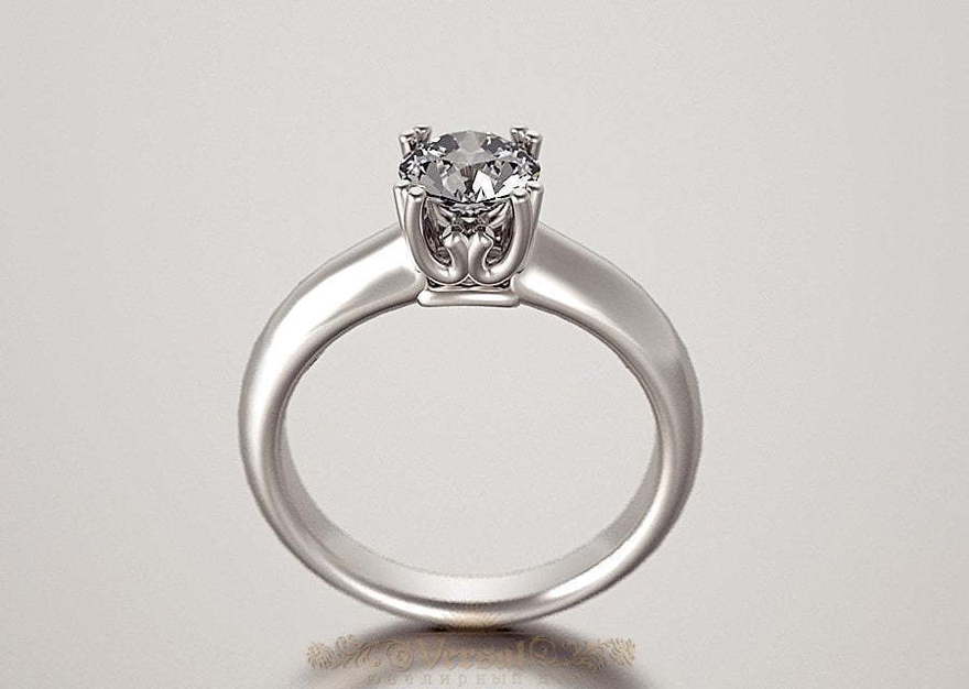 Помолвочное кольцо VGPK0020 из Белое золото от Ювелирный Дом Версаль 1