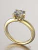 Помолвочное кольцо из желтого золота VGPK0035 из Желтое золото от Ювелирный Дом Версаль 1