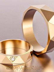 Обручальные кольца из желтого золота VGOK0081 из Желтое золото от Ювелирный Дом Версаль 1