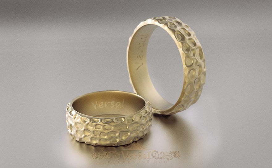 Обручальные кольца из желтого золота VGOK0121 из Желтое золото от Ювелирный Дом Версаль 1