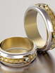 Обручальные кольца VGOK0072 из Комбинированные от Ювелирный Дом Версаль 3