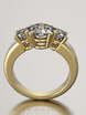 Помолвочное кольцо из желтого золота VGPK0038 из Желтое золото от Ювелирный Дом Версаль 1
