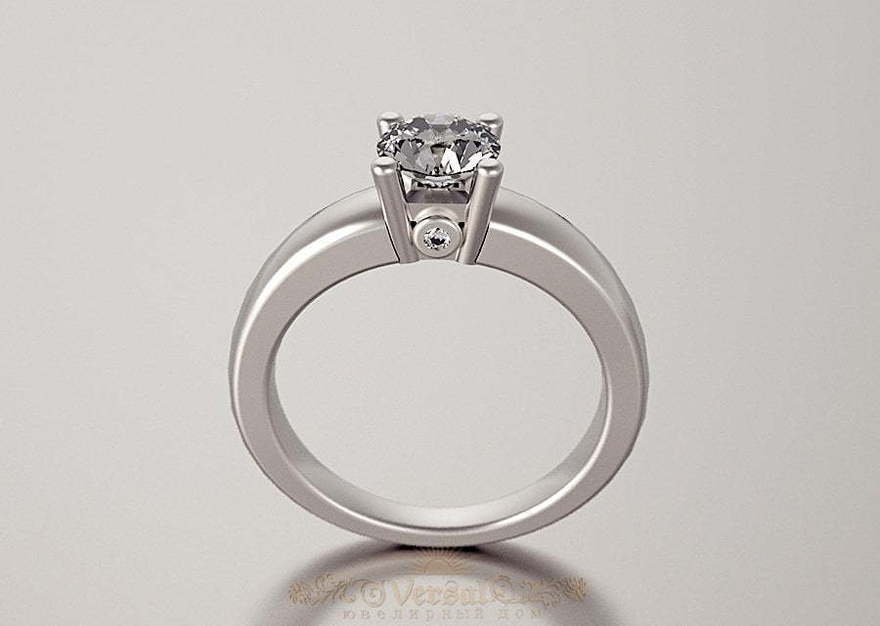 Помолвочное кольцо из белого золота VGPK0045 из Белое золото от Ювелирный Дом Версаль 1