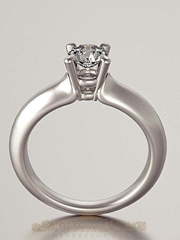 Помолвочное кольцо из белого золота VGPK0053 из Белое золото от Ювелирный Дом Версаль 1